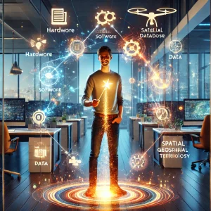 Bringing GIS Components together: Hardware, Software, Data, People and Methods