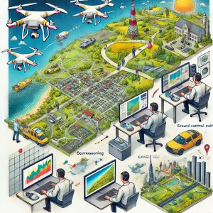 Field data capture, processing, through to mapping